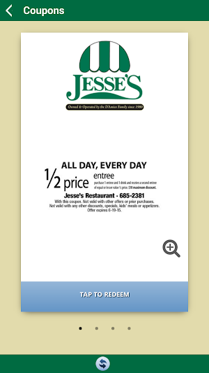 Jesse's Restaurant Screenshot 2