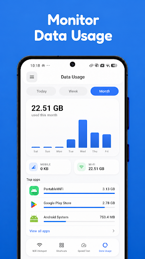 Mobile Hotspot: WiFi Sharing Screenshot 2