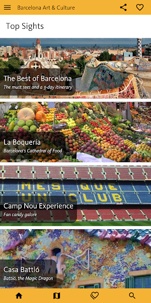 Barcelona Art & Culture Travel Guide Screenshot 2