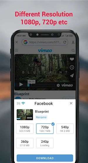 Fast Video, image and music Downloader Screenshot 2