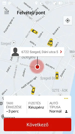 Rádió Taxi Három Szeged Screenshot 3