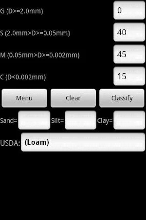 Soil Classify Screenshot 1