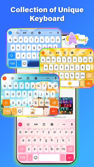 Fonts Keyboard: Themes & Emoji Screenshot 1