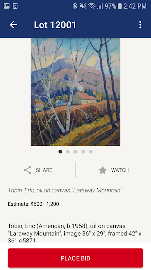 Bunch Auctions Screenshot 2