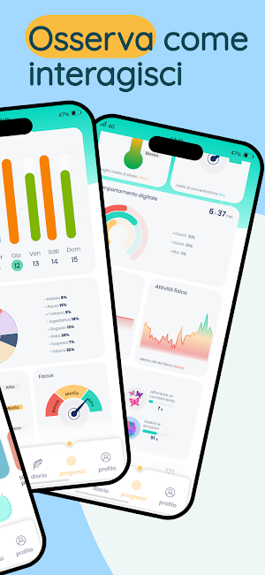 Go Healthy: Monitora, Migliora Screenshot 2