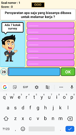 Game Survei Family 100 versi 2 Screenshot 1