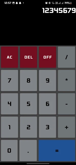 Calculator Screenshot 1