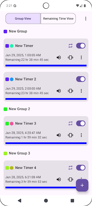 ReTime Multi Timer Screenshot 0