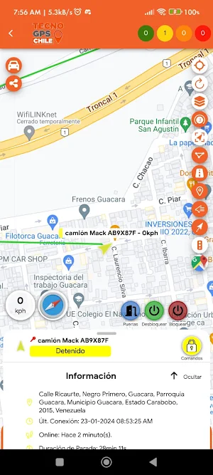 Tecno Gps Chile Screenshot 0