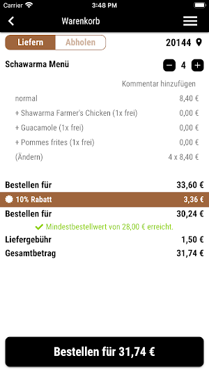 Food Lovers Screenshot 1