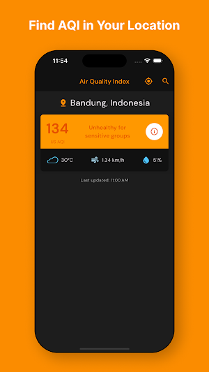 Air Quality Index Screenshot 1