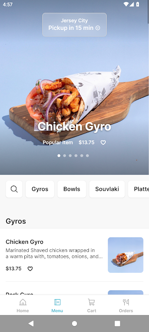 Efi's Gyro Screenshot 1