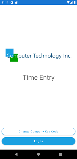 CTI Time Entry Screenshot 0