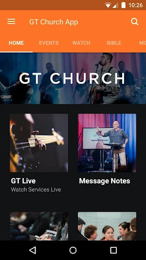 GT Church App Screenshot 0