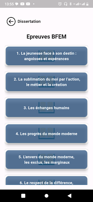 Bfem Brevet Quiz Screenshot 1