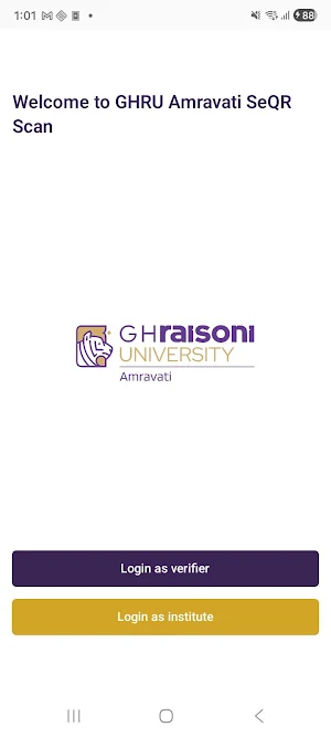 GHRU Amravati SeQR Scan Screenshot 0