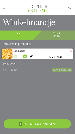 Frituur Vrijdagmarkt Screenshot 2