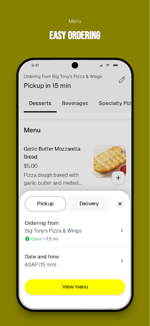 Big Tony's Pizza & Wings Screenshot 2