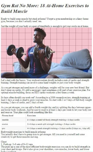 How to Do Bodybuilding Workout Screenshot 3