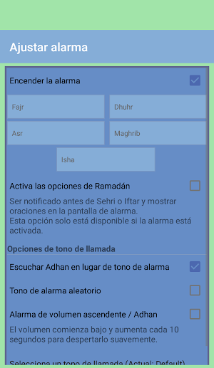 Auto Azan Alarm Congo Screenshot 1