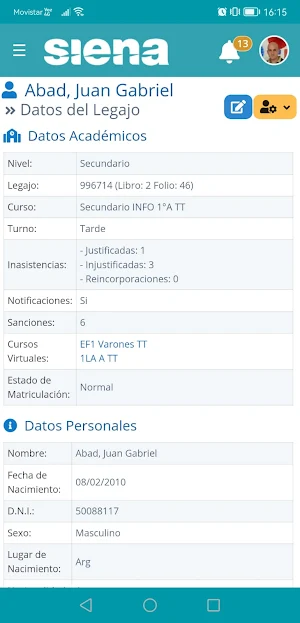 Instituto Las Nieves Screenshot 2
