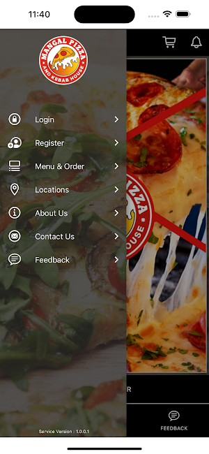 Mangal Pizza Kebab Screenshot 1