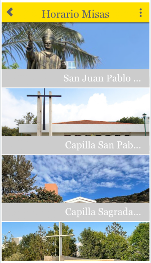 Parroquia San JPII Screenshot 2