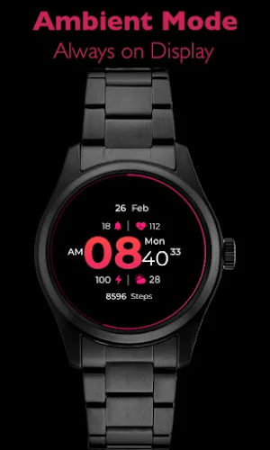 SM Gradient Hour Watch Face Screenshot 3