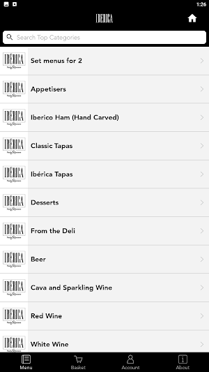 Iberica Restaurant Screenshot 1
