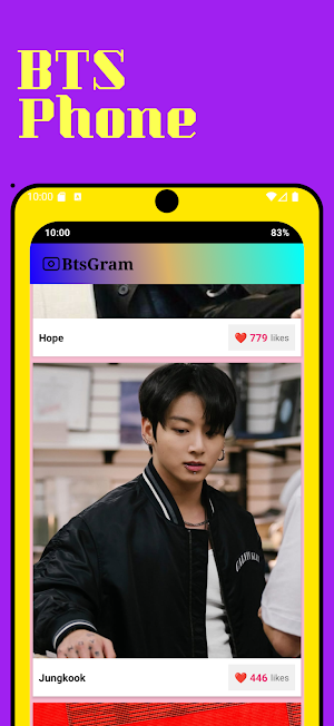 BTS Smartphone Simulator Screenshot 0