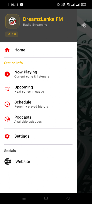 DreamzLanka FM Screenshot 1