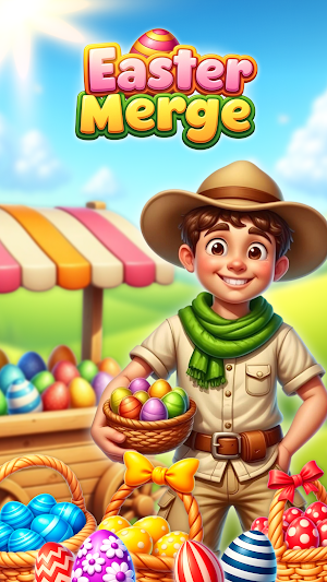 Easter Eggs Merge - Match Game Screenshot 0