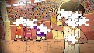 Little Singham Game Puzzle Screenshot 1