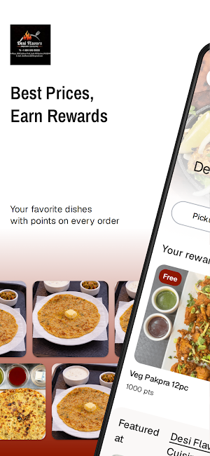 Desi Flavors Indian Cuisine Screenshot 0