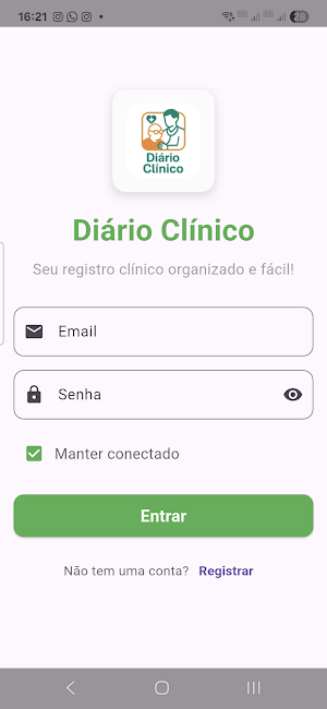 Diario Clinico Screenshot 0