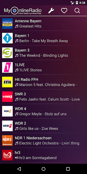 MyOnlineRadio - Deutsche Radios - Online Radios Screenshot 0