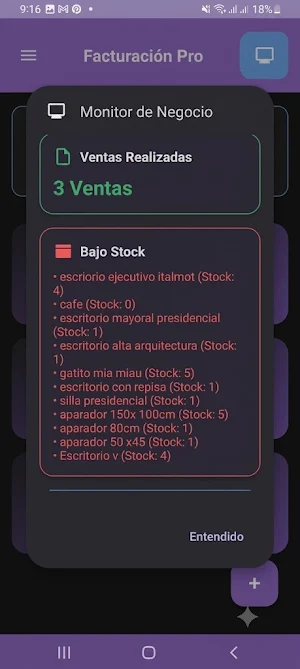 facturacion pro+ Screenshot 2