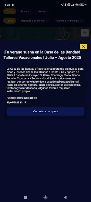 Truquito: Noticias y Eventos Screenshot 2