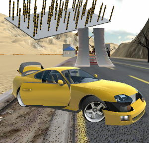 Car Crash Simulator : Desert Screenshot 1