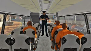 American Police Prisoner Bus Simulator- Free Games Screenshot 3