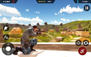 Sniper Ghost Fps Commando Warrior- Jungle Survival Screenshot 2