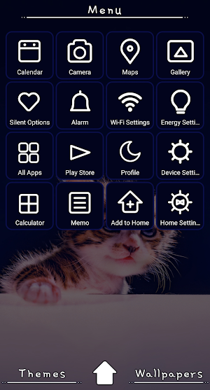Prowling Kitty Theme +HOME Screenshot 1