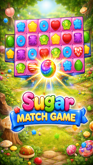 Sugar Match Game - Real Reward Screenshot 0
