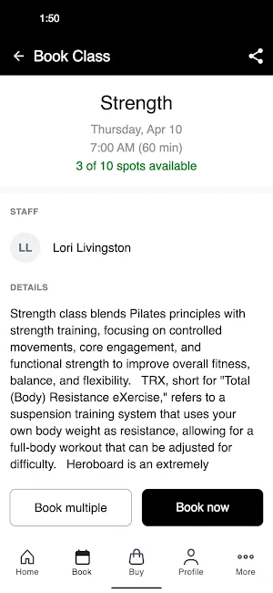 Align Pilates Indy Screenshot 2
