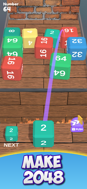 Merge Numbers 2048 Merge Block Screenshot 2