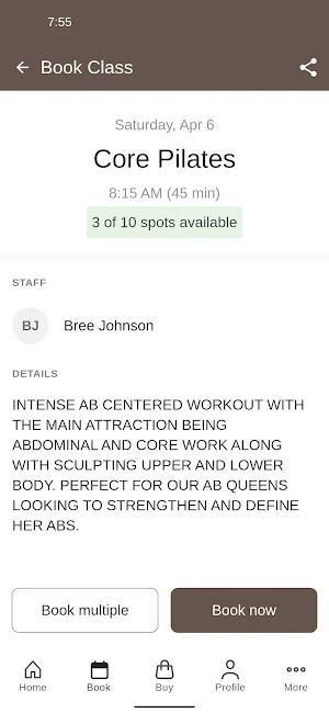 BASH Pilates Tuscaloosa Screenshot 2