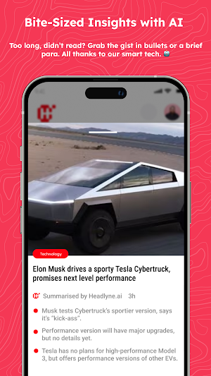 Headlyne: Quick Reads Screenshot 1