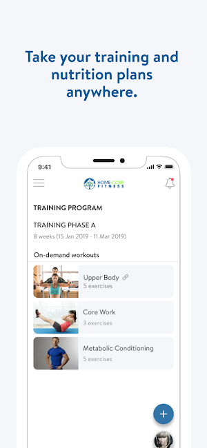 Home Core Fitness Screenshot 2