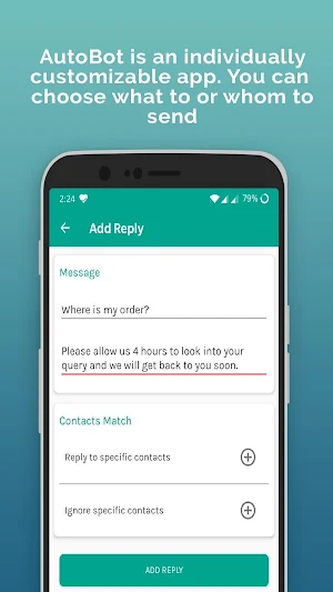 Autobot- Auto Responder For IM Screenshot 2