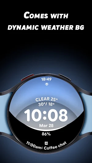 Horizon Weather - Watch face Screenshot 1